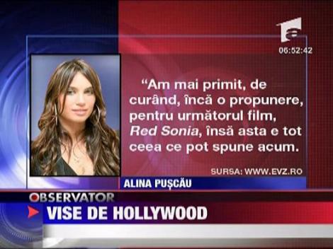 Alina Puscau, vise de Hollywood