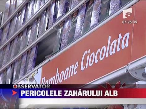 Pericolele zaharului alb