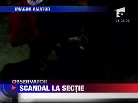 Scandal la sectie