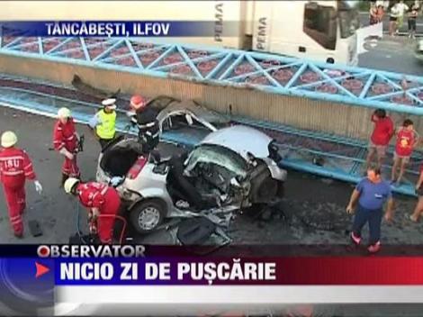 Nicio zi de puscarie pentru soferul ucigas