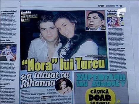 Tatuajul "norei" lui Turcu