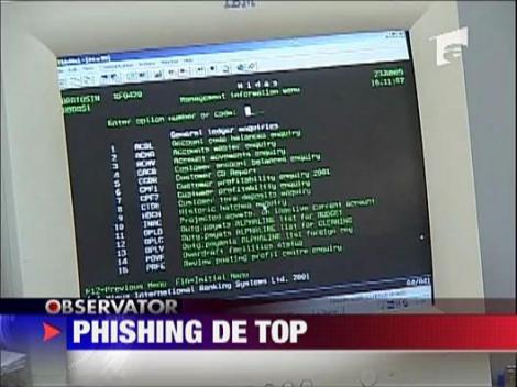 Romanii fac phishing de top