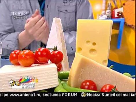 Vladut gateste "simfonie de branzeturi"
