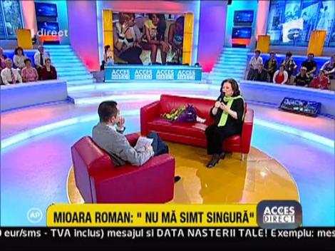 Mioara Roman: "Din politete nu m-as fi dus la botez"