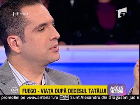 Fuego regreta ca nu a cantat mai mult despre tata