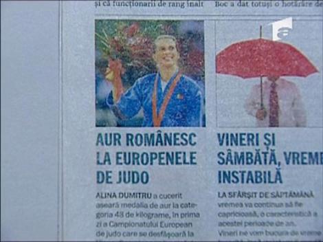 Alina Dumitru, campioana europeana