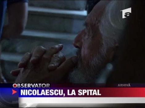 Sergiu Nicolaescu si-a petrecut noaptea la spital