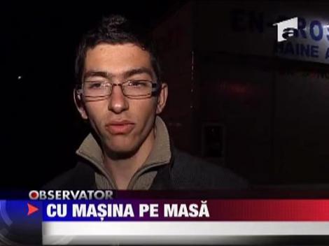 Accident spectaculos la iesire din Craiova