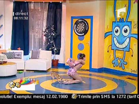 Cateaua Danielei si gimnastica ritmica