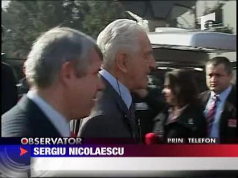 Sergiu Nicolaescu a iesit din spital