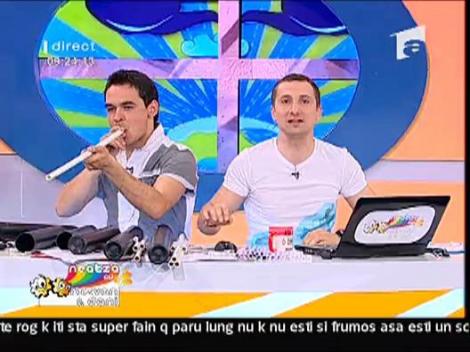 Lui Razvan i s-a infundat teava