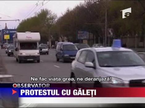 Protestul cu galeti