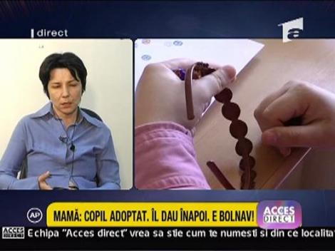 Copil autist - mama vrea sa anuleze adoptia