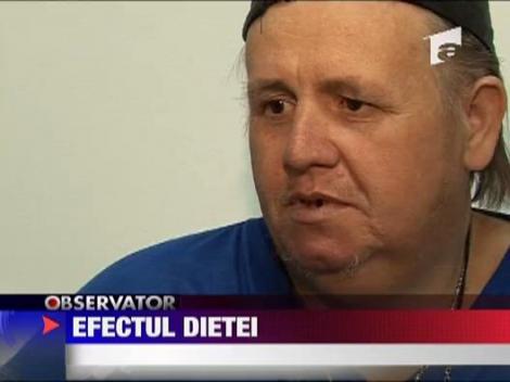 Efectul dietei: a slabit 155 kg
