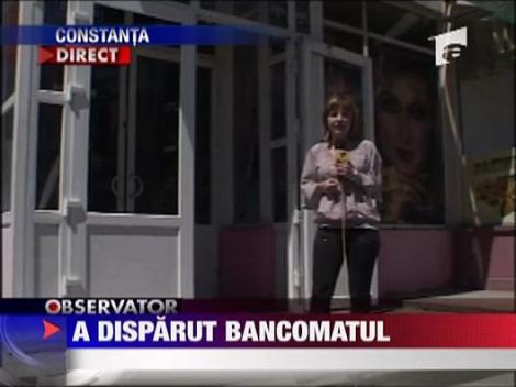 Bancomat disparut in Constanta