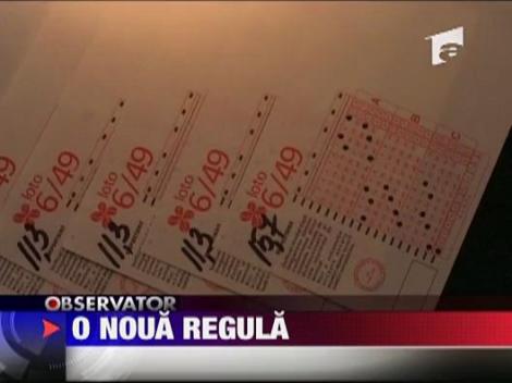 Reguli noi la Loto 6 din 49