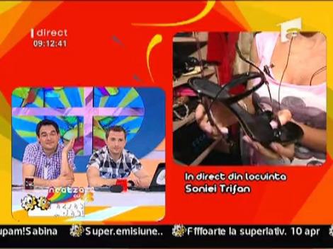 Prezentare de moda, live in casa Soniei Trifan