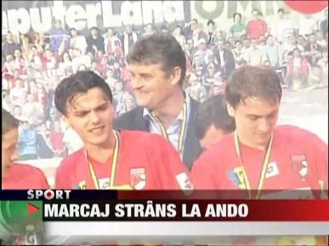 Copos, marcaj strans la Ando