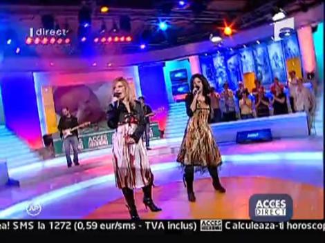 Monica ex Candy a cantat "Dream" la Acces Direct