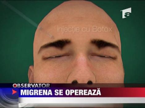 Interventie chirurgicala pentru a scapa de migrene