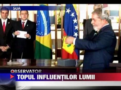 Topul influentilor lumii