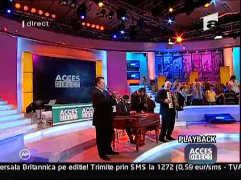 Nelu Ploiesteanu si Ileana Ciuculete au cantat la Acces Direct