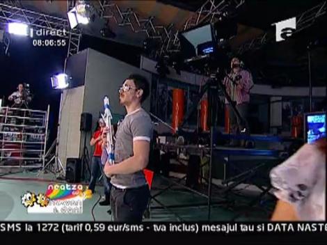 Intonarea imnului Campaniei de cornete