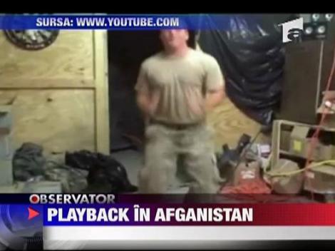 Soldatii americani o imita pe Lady Gaga