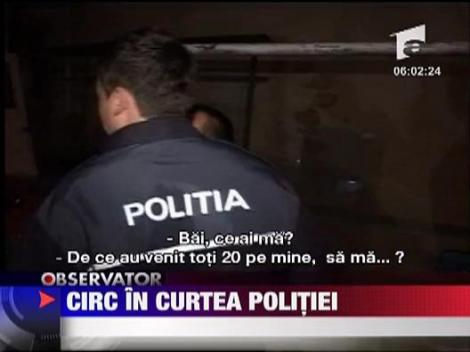 Scandal in curtea politiei