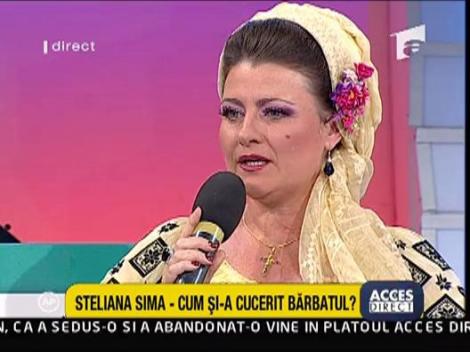 Steliana Sima dezvaluie cum si-a cucerit sotul