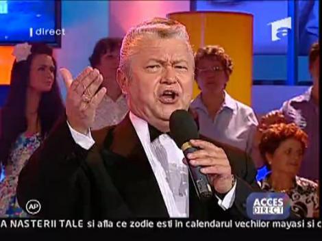 Gheorghe Turda a cantat "Cielito Lindo" la Acces Direct