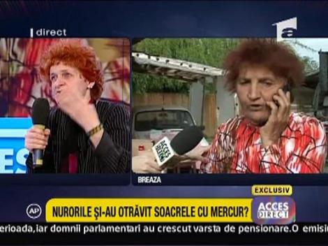 Soacra si nora sunt la un pas de bataie