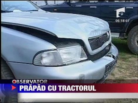 Prapad cu tractorul