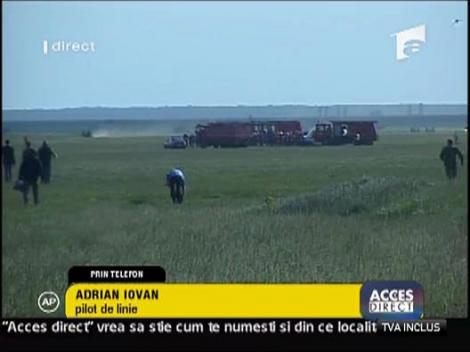 Avionul a aterizat !