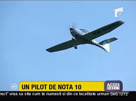 Gelu Frunza, un pilot de nota 10