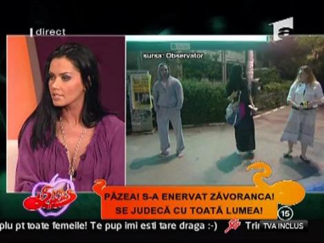 Pazea! S-a enervat Zavoranca! Se judeca cu toata lumea!