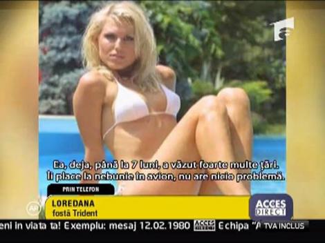 Loredana, ex-Trident, isi duce fetita pe la petreceri