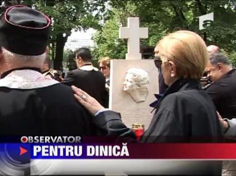 Bust comemorativ pentru Gheorghe Dinica