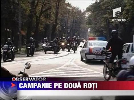 Campanie pe doua roti! Romantic bikers!