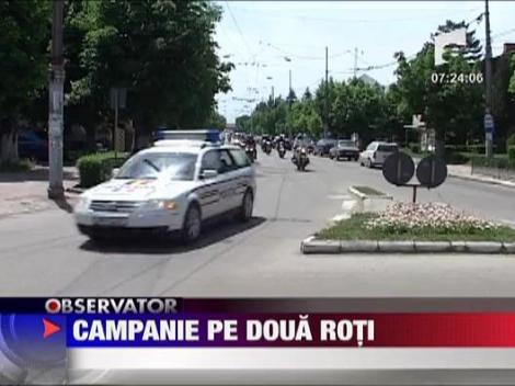 Campanie pe doua roti