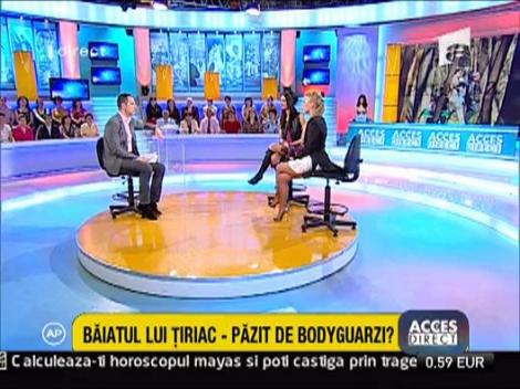 Baiatul lui Ion Ion Tiriac, pazit cu bodyguarzi