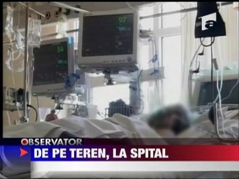 Fotbalistul care a facut ieri stop cardio-respirator, pe teren, a murit la spital