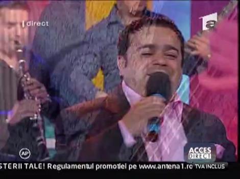 Adi Minune a cantat la Acces Direct