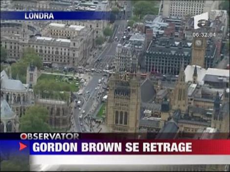 Gordon Brown a demisionat