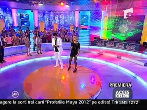 Daniela Gyorfi si Cristi Dules au cantat la Antena 1