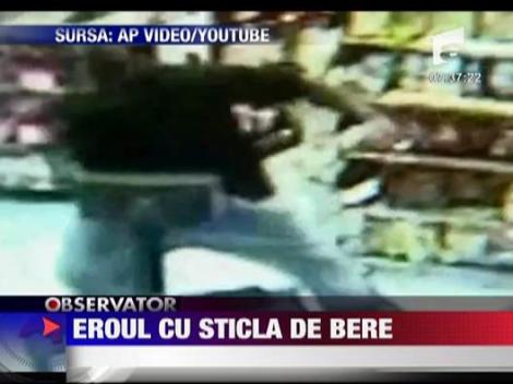 Eroul cu sticla de bere