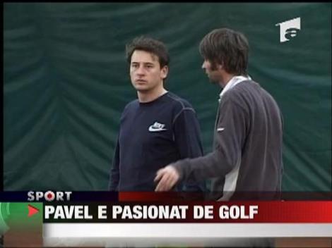 Pavel e pasionat de golf
