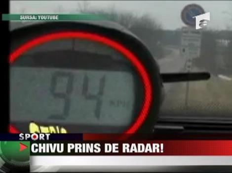 Chivu a fost prins de radar, dar a scapat fara amenda
