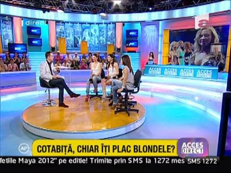 Cotabita "s-a pus" intr-adevar cu o blonda