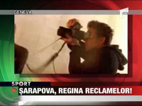 Maria Sarapova joaca bine in reclame